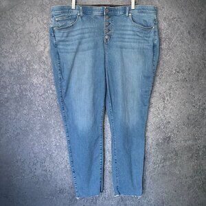 Torrid Bombshell Skinny Premium Stretch Denim Jeans, Size 24T